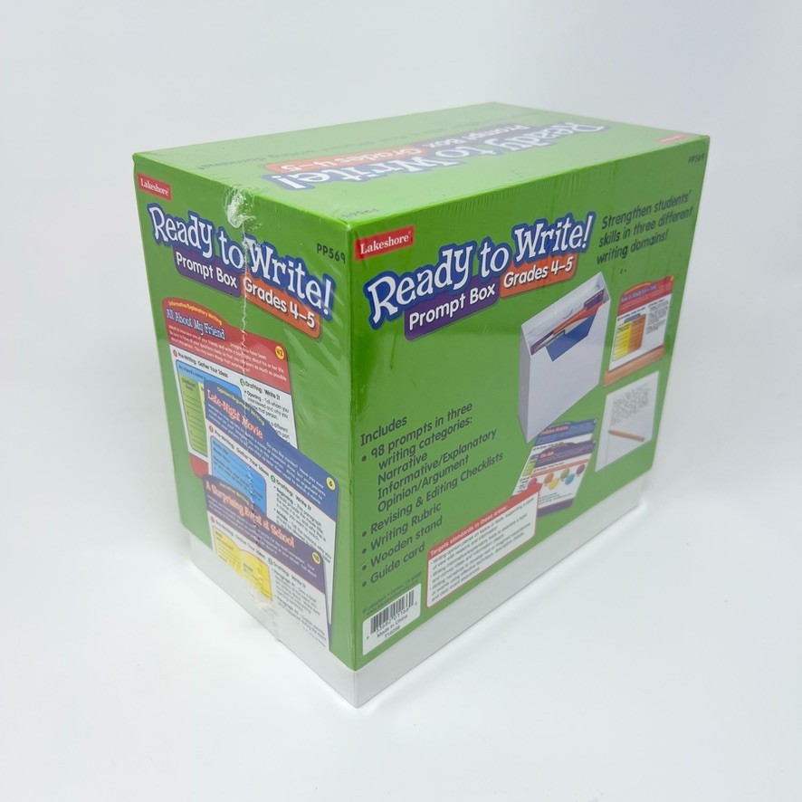 Lakeshore Ready to Write! Prompt Box Grades 4-5, Ages 8-11, PP569