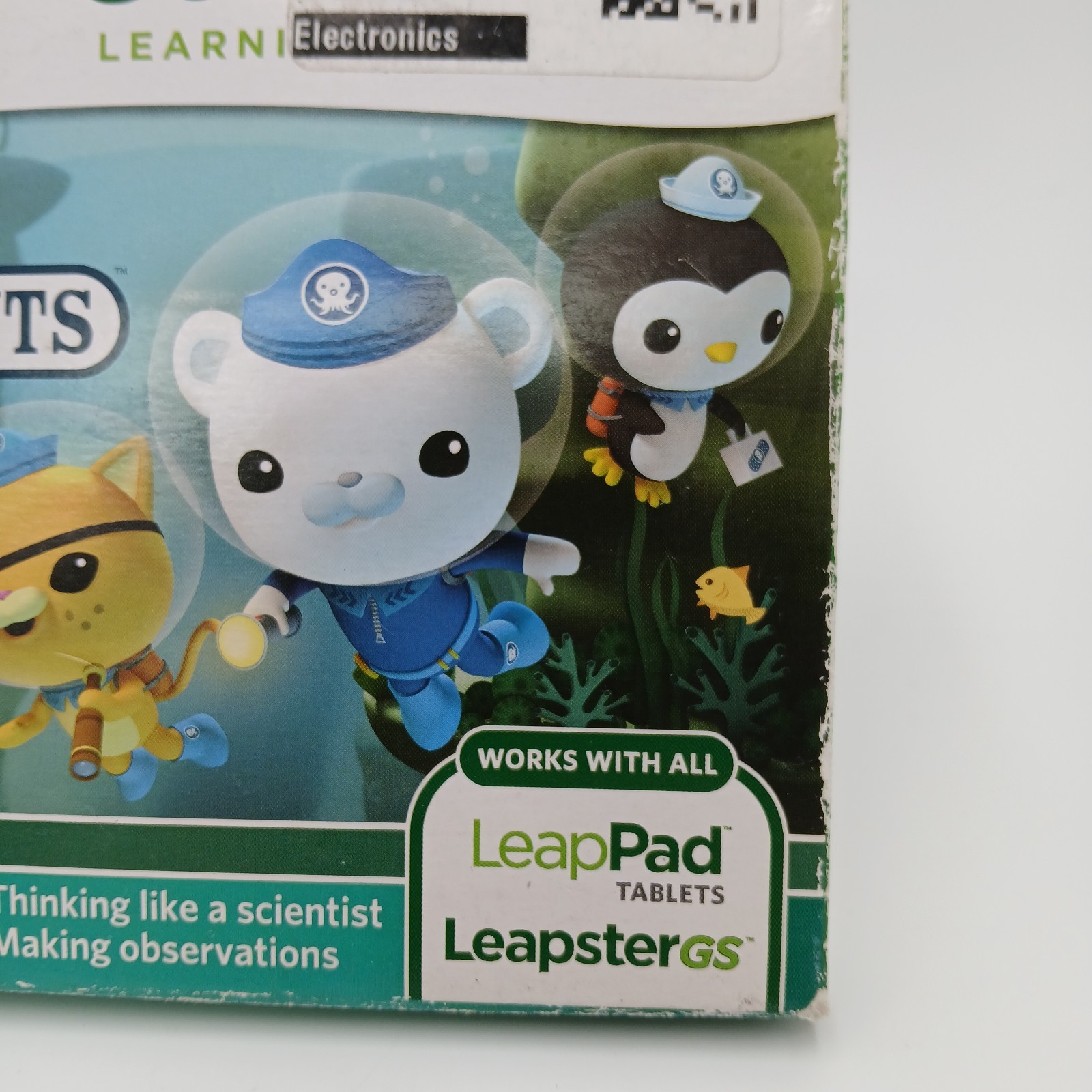 LeapFrog Disney Octonauts Science Learning Game LeapPad LeapsterGS New READ