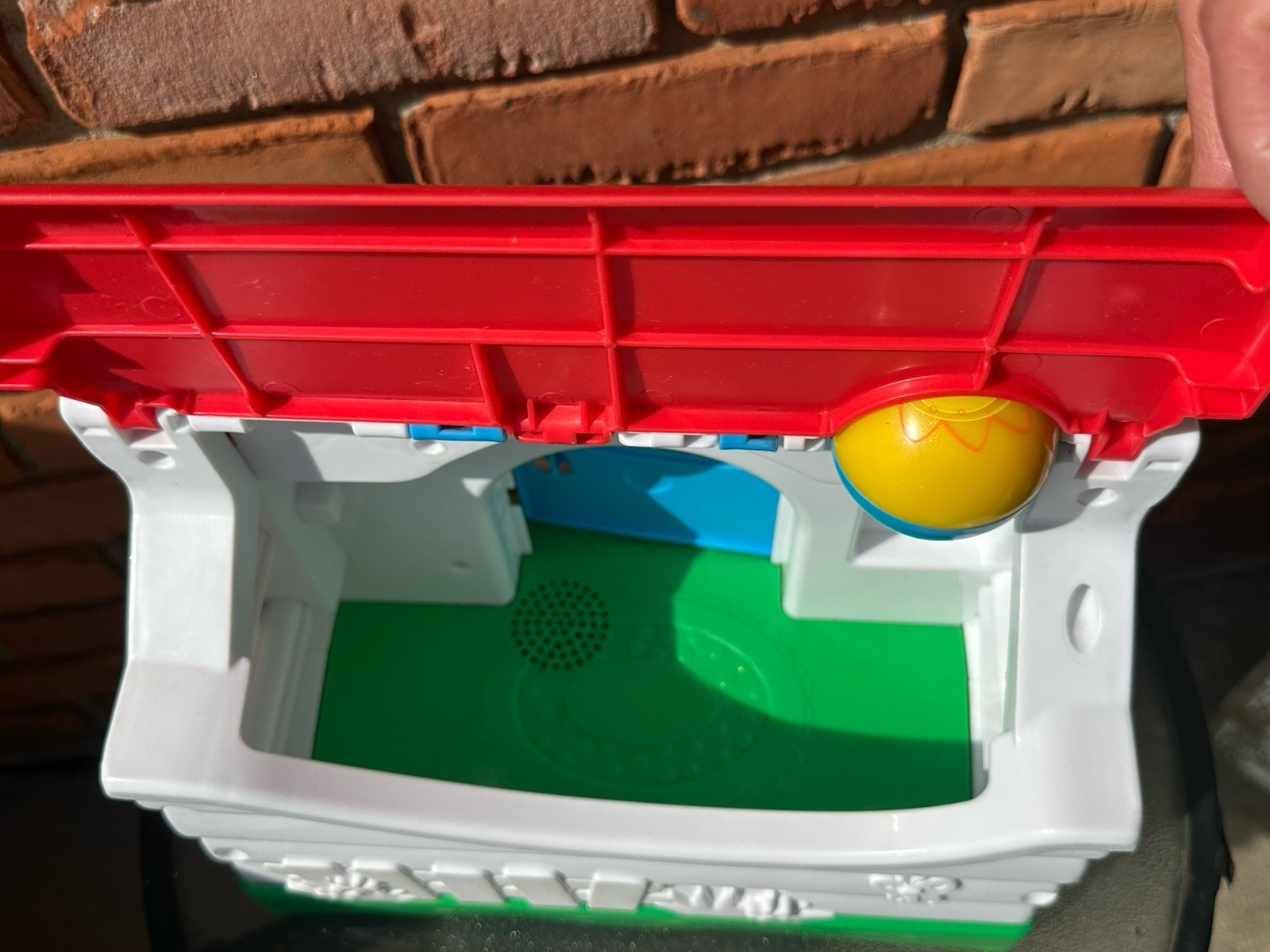 Fisher Price ABC 123 Musical Sound School House Interactive Learning Toy WORKS