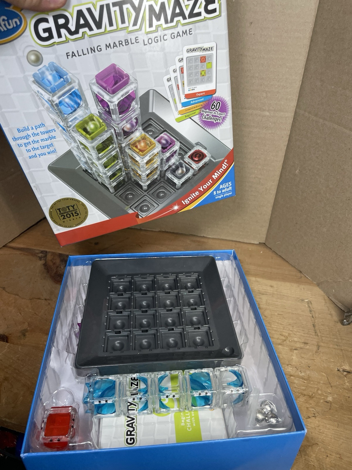 Gravity Maze Falling Marble Logic Game Thinkfun