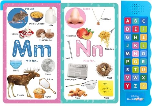 Little Hippo Books Listen and Learn ABC Book | Preschool Educational Sound…