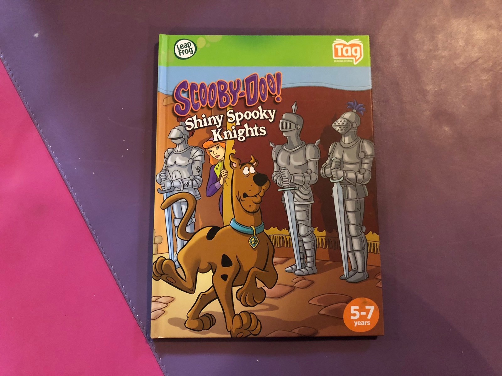 LeapFrog Tag Pen LeapReader book — SCOOBY DOO: SHINY SPOOKY KNIGHTS