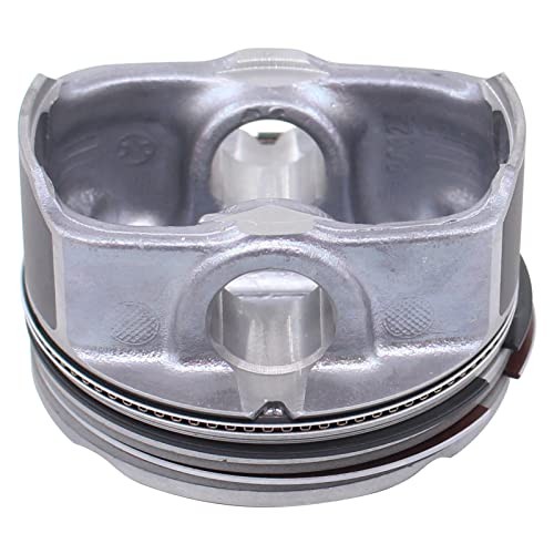 NewYall Set of 4 Engine Piston with Pin and Rings for Hyundai Accent/Veloster