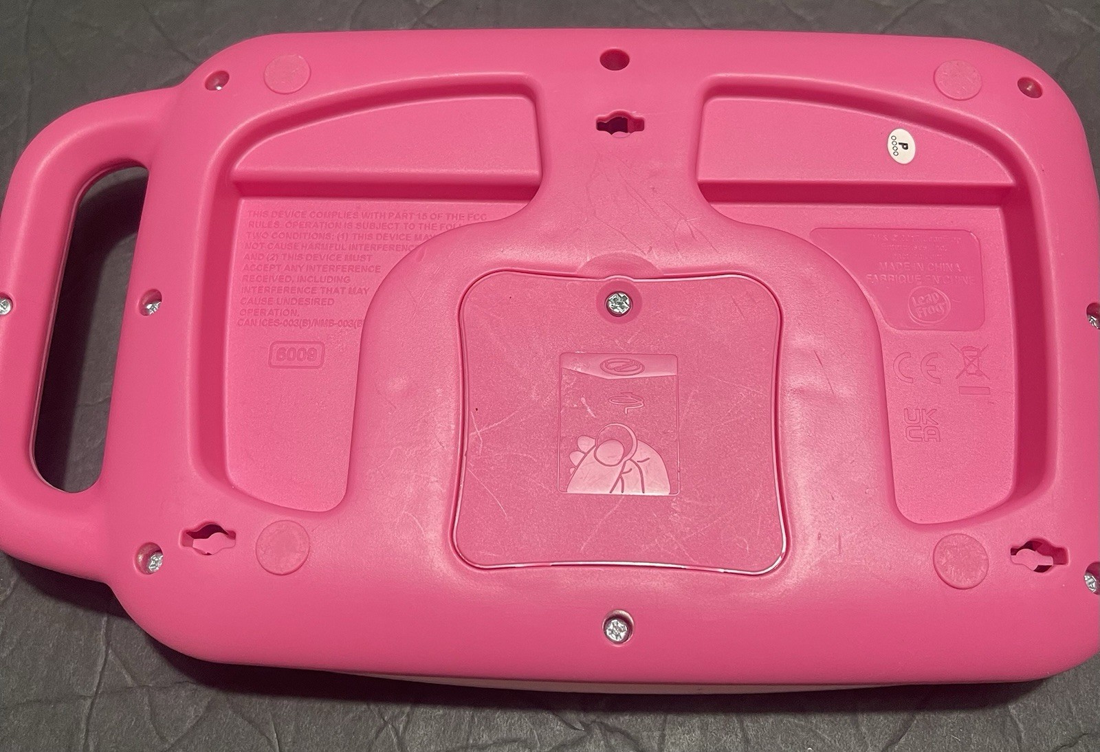 LeapFrog 2 In 1 Leaptop Touch Laptop Tablet Computer For Kids Pink Tested