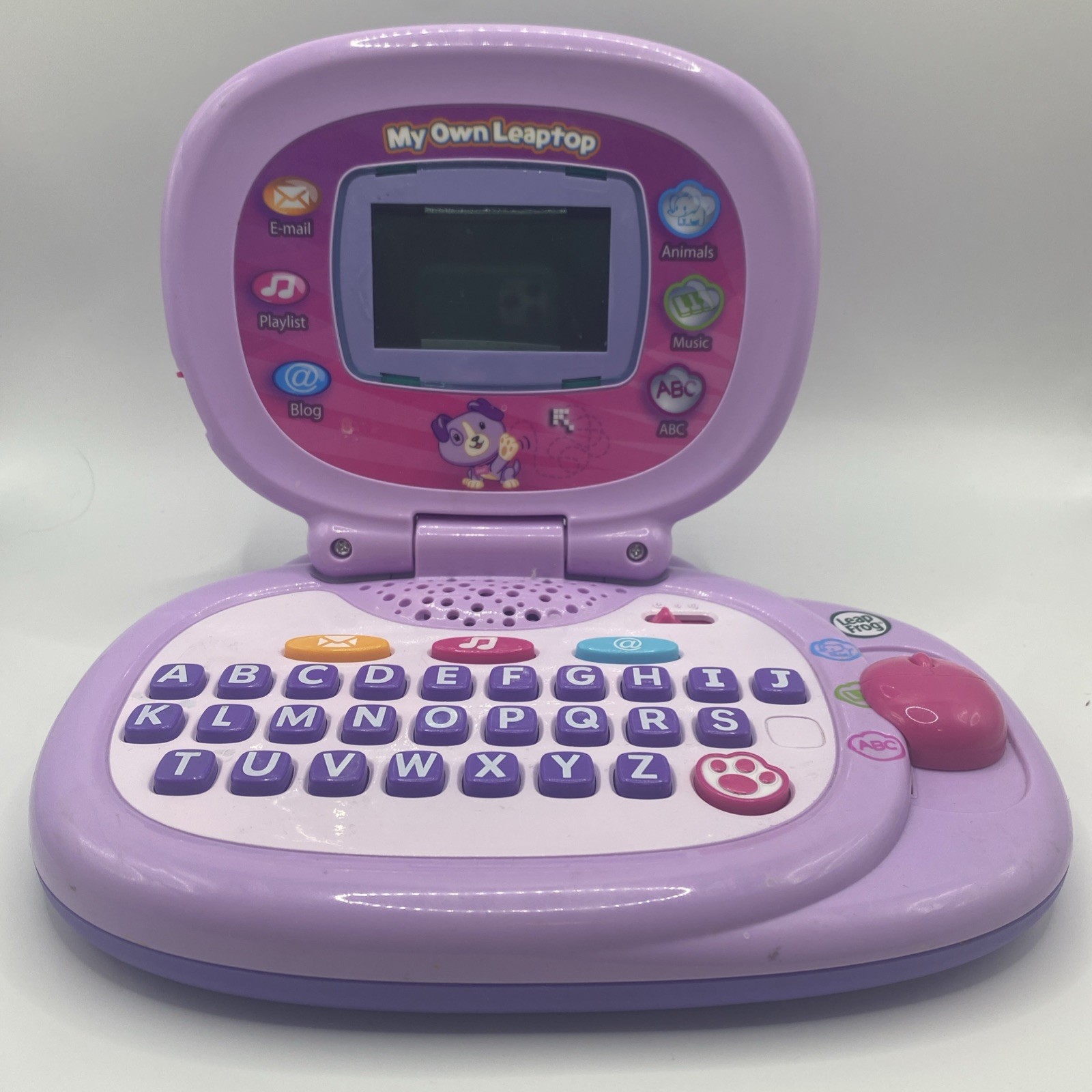 Leapfrog My Own LeapTop Learning Interactive Laptop Tested Works Great Purple