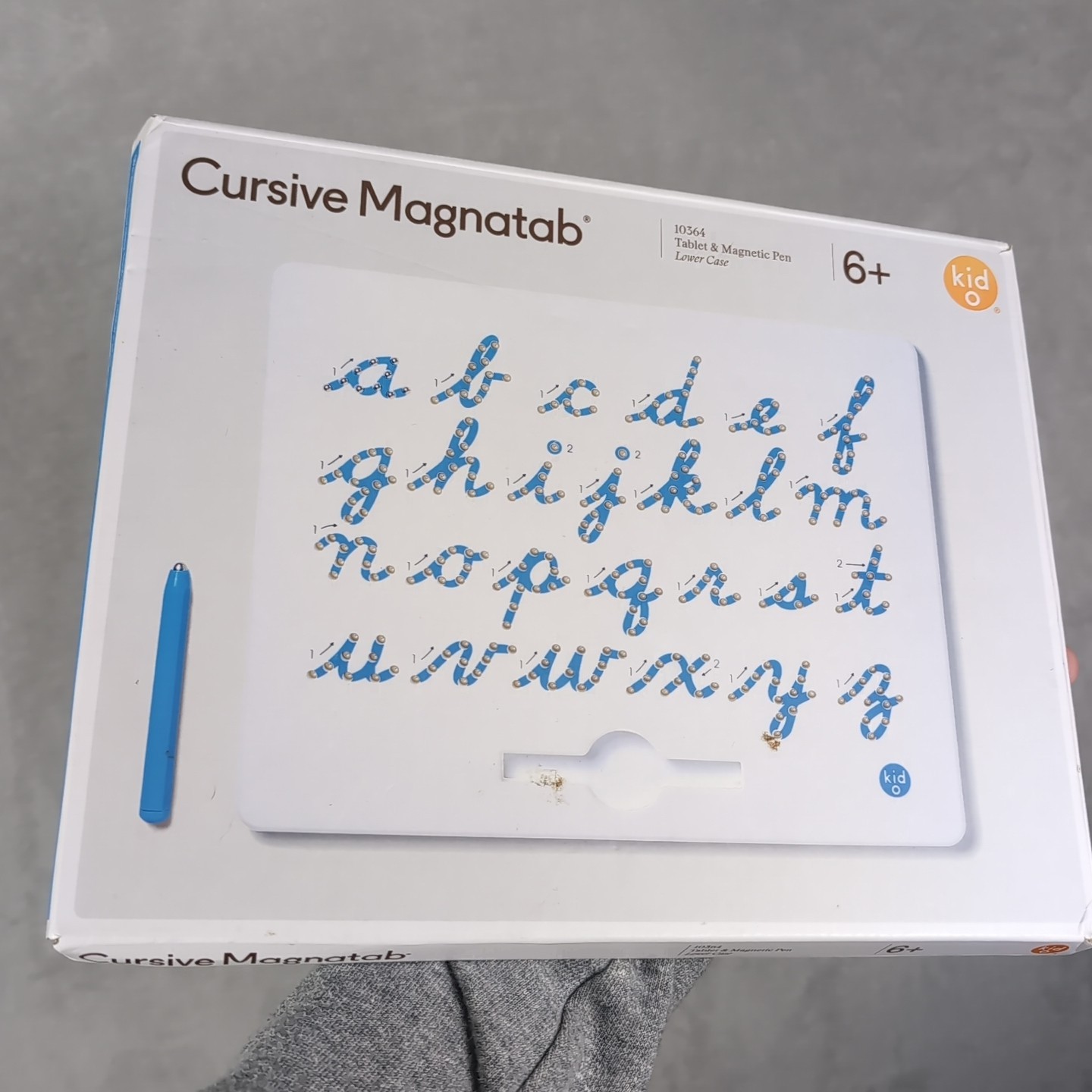 Kid O Magnatab A to Z Cursive Magnetic Pen Tablet