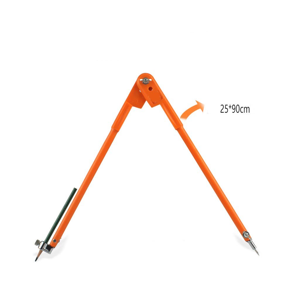 Dtacke Professional Woodworking Compass Pencil 1 Count (Pack of 1), yellow