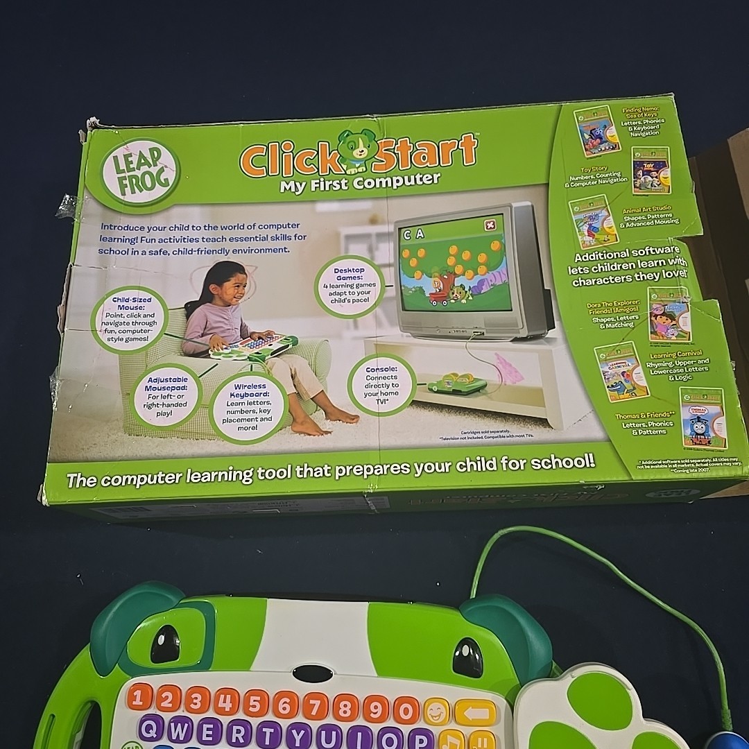 LeapFrog ClickStart Keyboard Tested Working Kids Learning Educational Toy