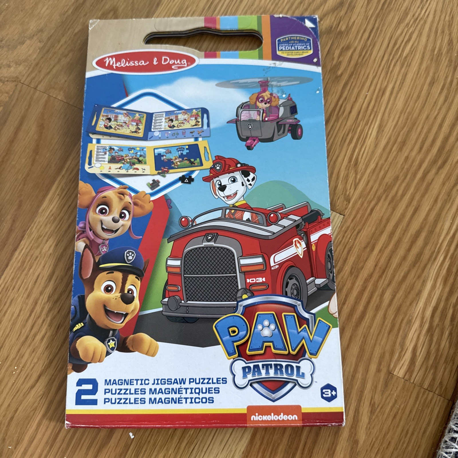 Paw Patrol Magnetic Jigsaw Puzzle Book by Melissa & Doug 3+ (2 puzzles)