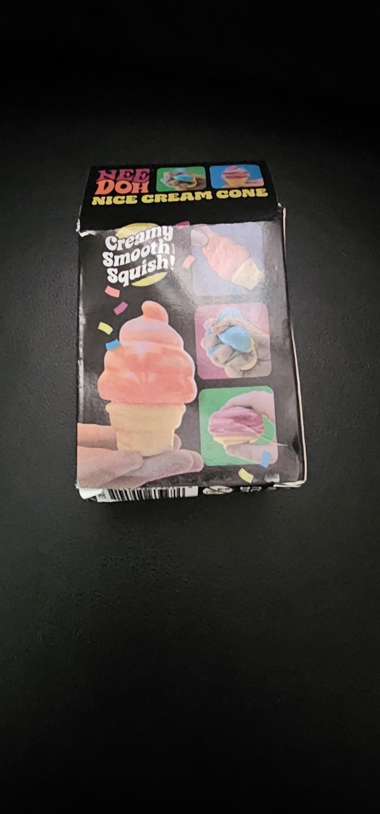 Nice cream cones set of 3 blue pink orange needoh new