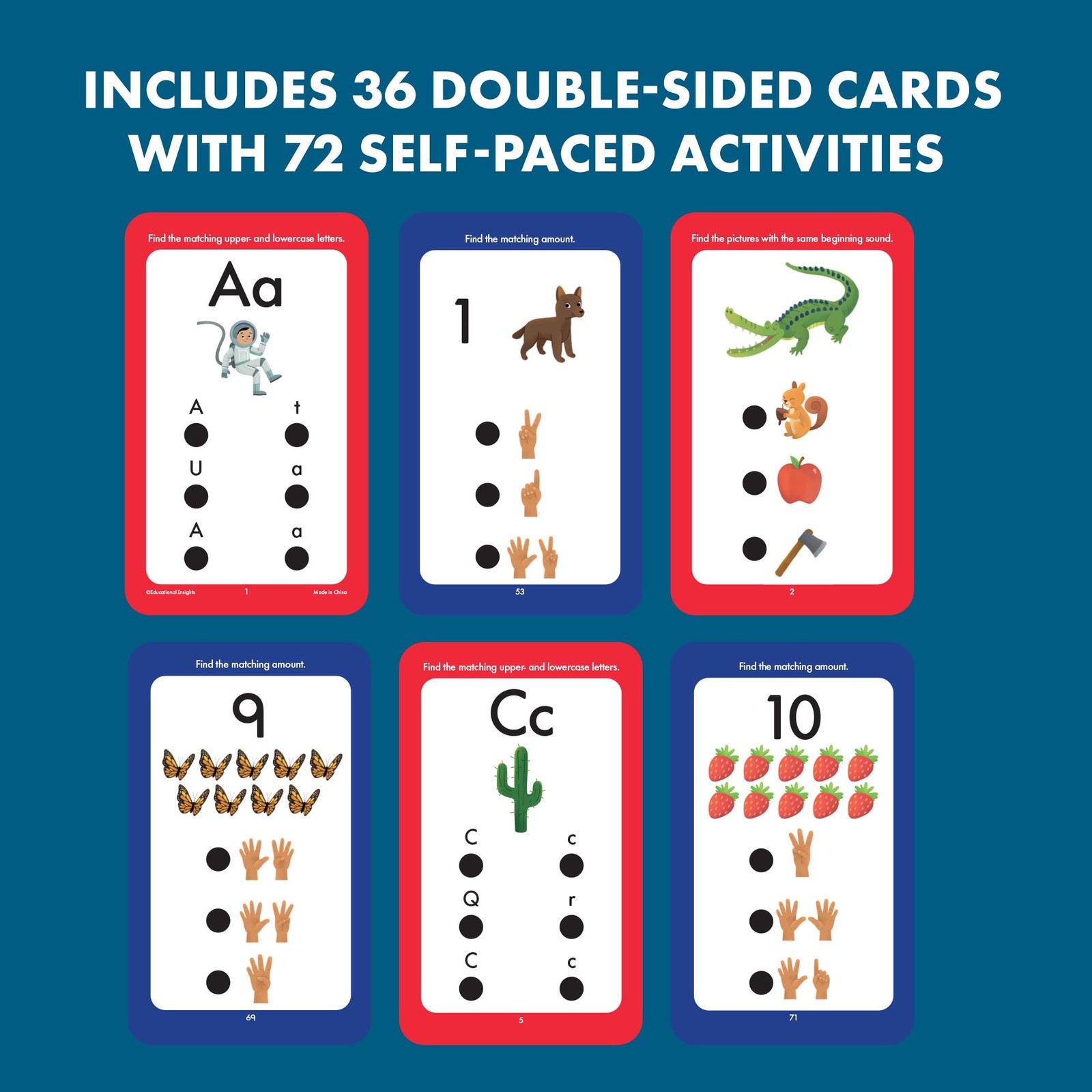Educational Insights Hot Dots Preschool Prep Set – standard, White Or Gray