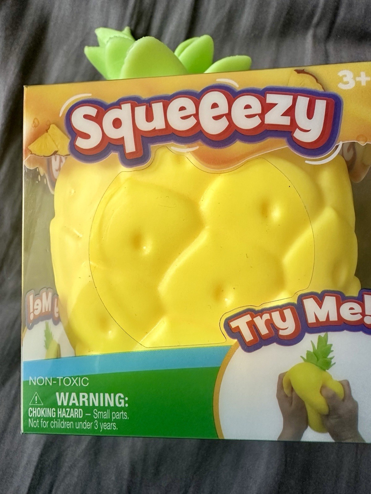 Sunny Days Squeeezy Pineapple | Sensory Squishy Toy NEW DROP FAST SHIP