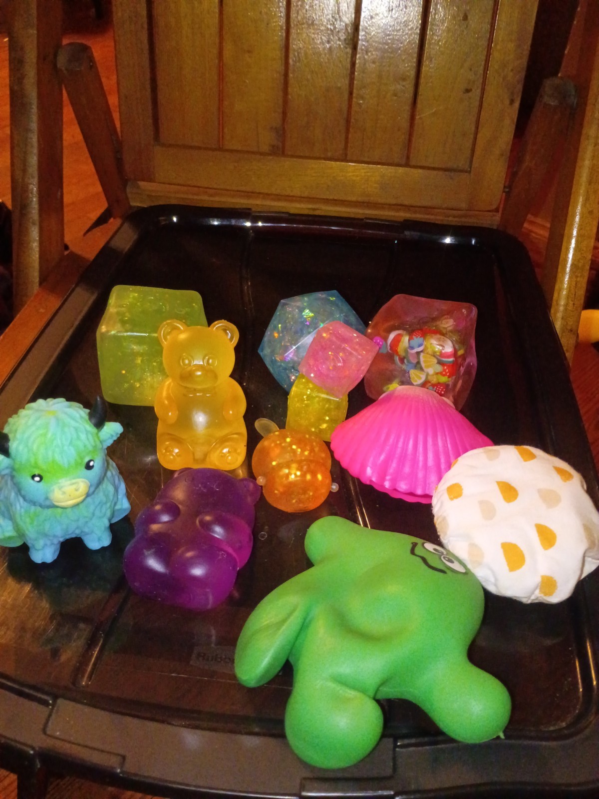 Mixed Sensory Fidget Toy Lot Pop It Push Bubble Squishies Stress Balls Huge