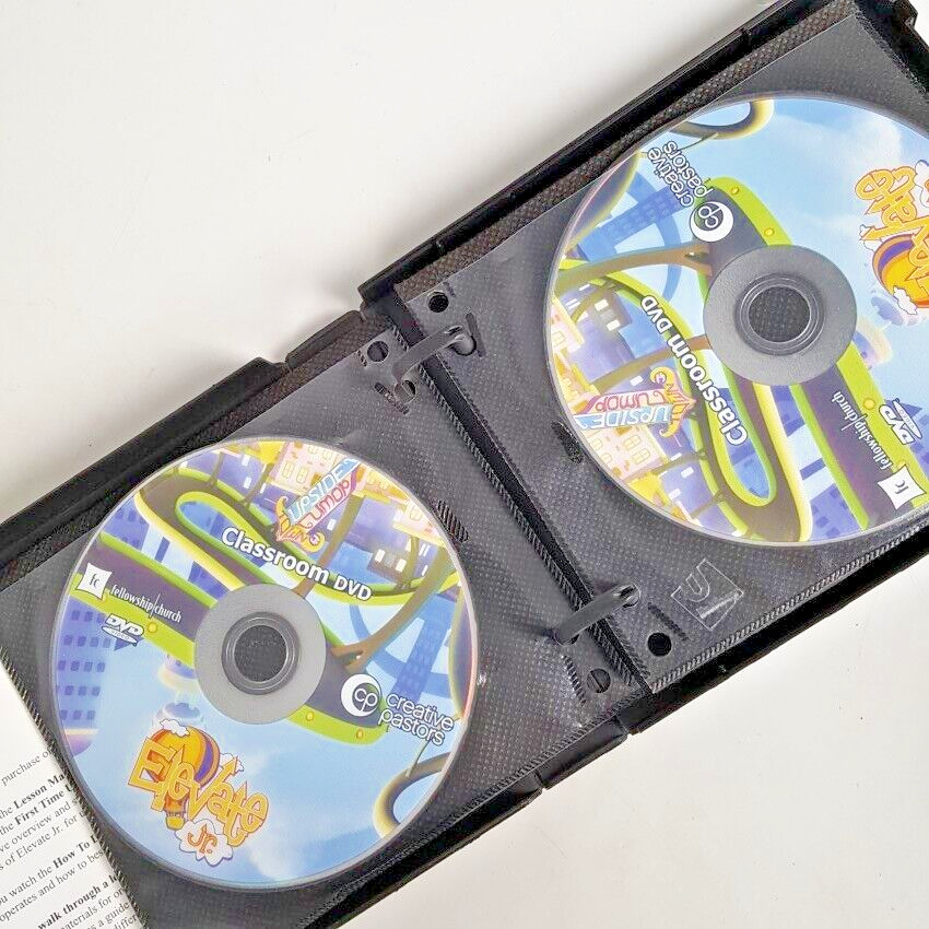 Elevate Jr Upsidedown Town Base Pack DVD CD Bible Youth Pastor Church Case Jesus