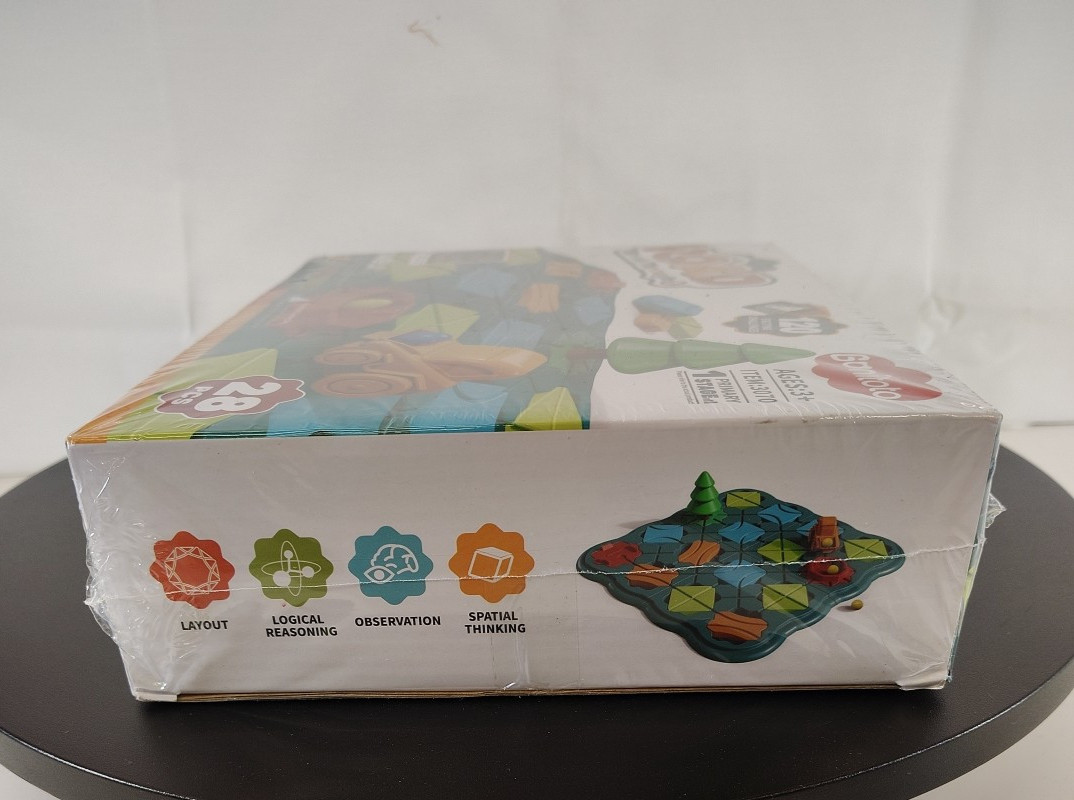 Kids Toys STEM Board Games – Smart Logical Road Builder Brain Teasers Puzzles