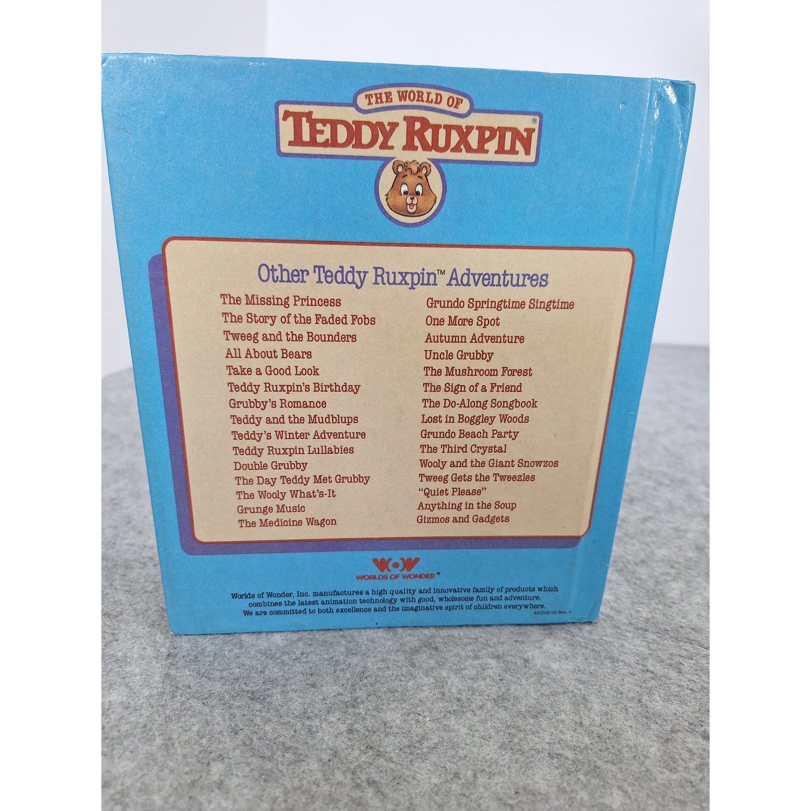 The World of Teddy Ruxpin Water Safety With Teddy The Fobs Learn How to Swim