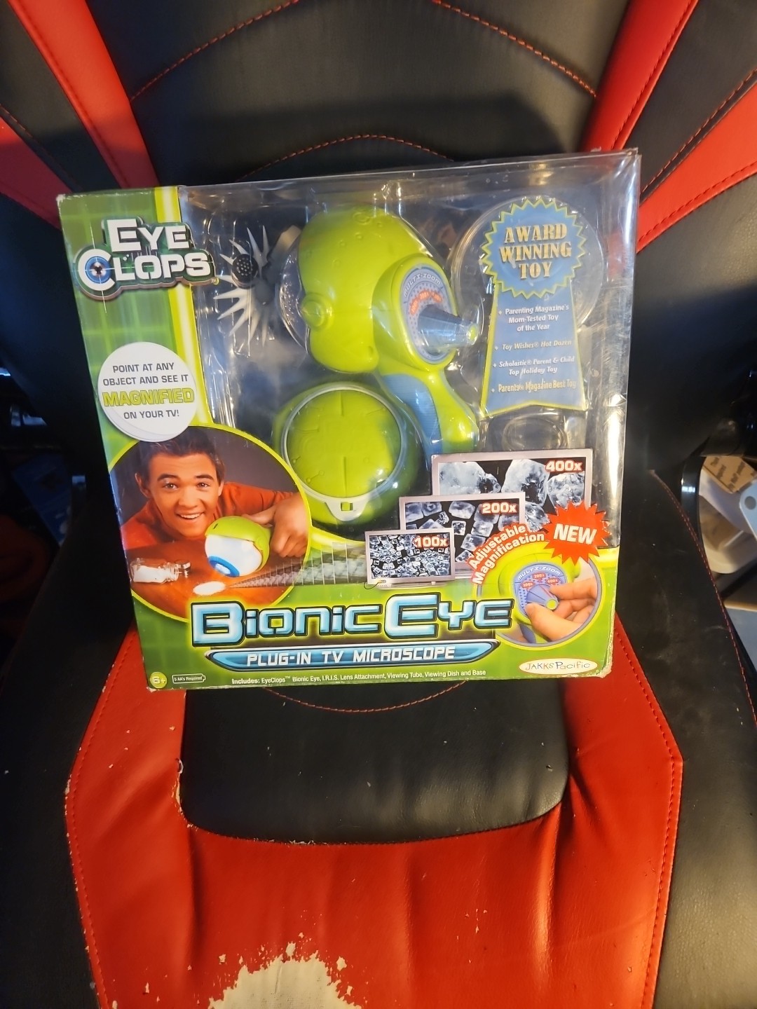 Eye Clops Bionic Eye Plug-in TV Microscope toy JAKKS Pacific New 2007