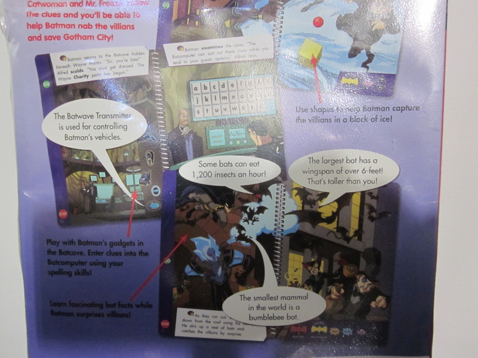 Leap Frog LeapPad The Batman 1st-2nd Grade Multi-Subject Book & Cartridge