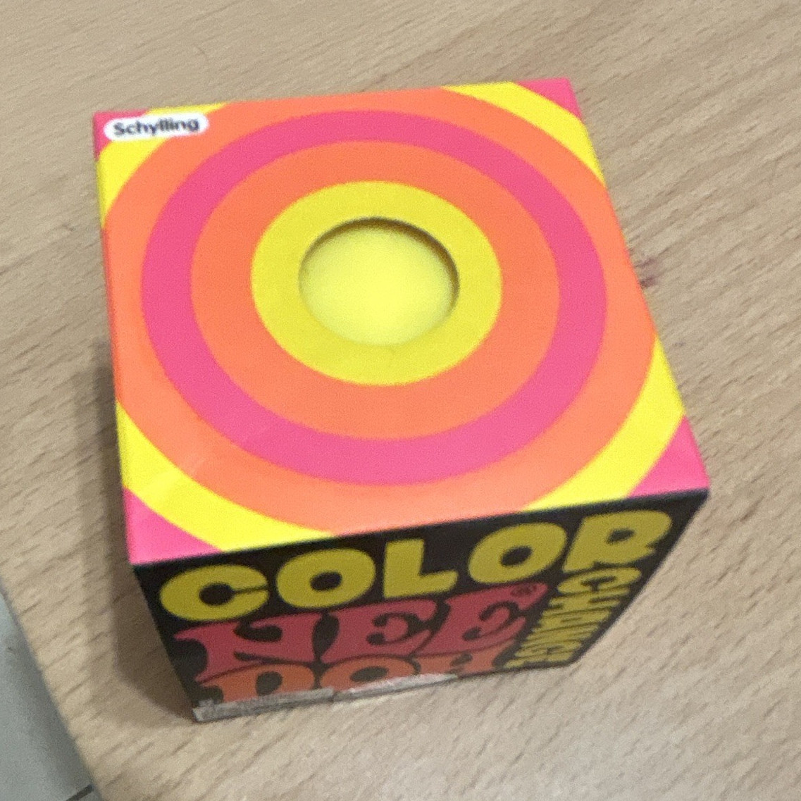 Schylling Color Changing Nee Doh yellow