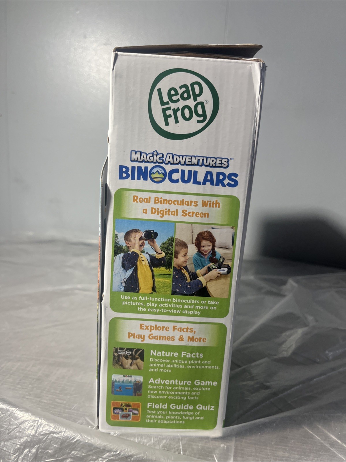 Leap Frog Magic Adventures Binoculars Learning Interactive Camera Game Quiz BBC