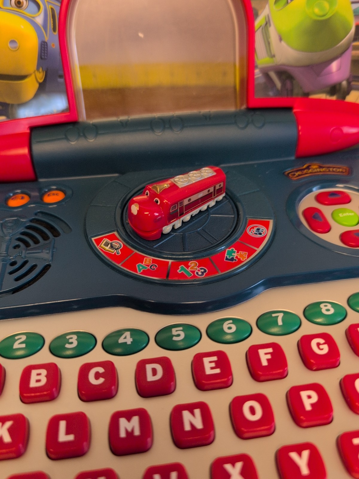 2010 Vtech Chuggington Traintastic Laptop Tested Works