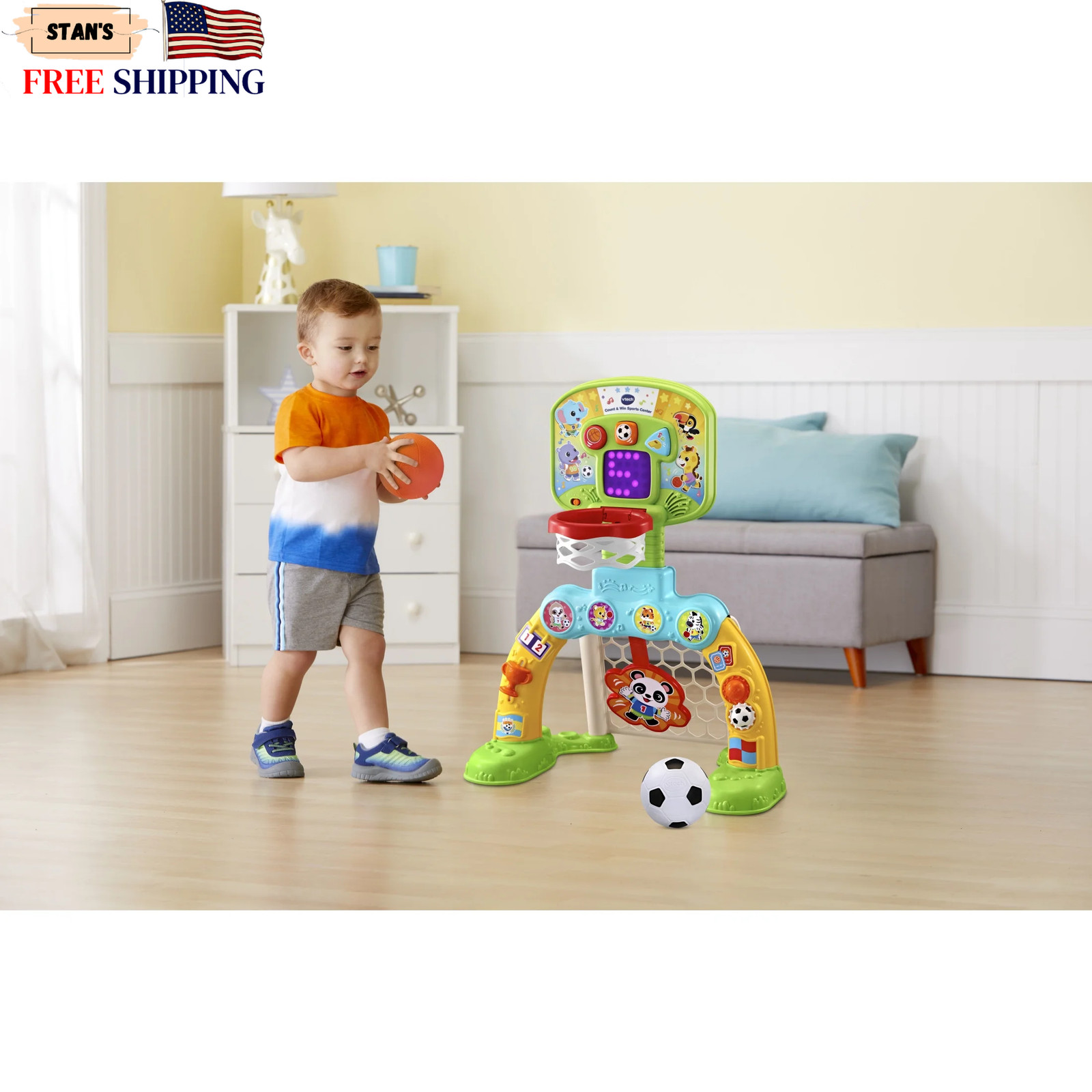 Count & Win Sports Center with Accessories Baby and Toddler Toys FREE SHIPPING