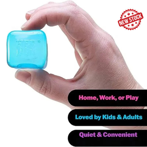Needoh Nice Ice Baby 4 Pack Mini Cubes Squishy Stress Fidget Toy Authentic