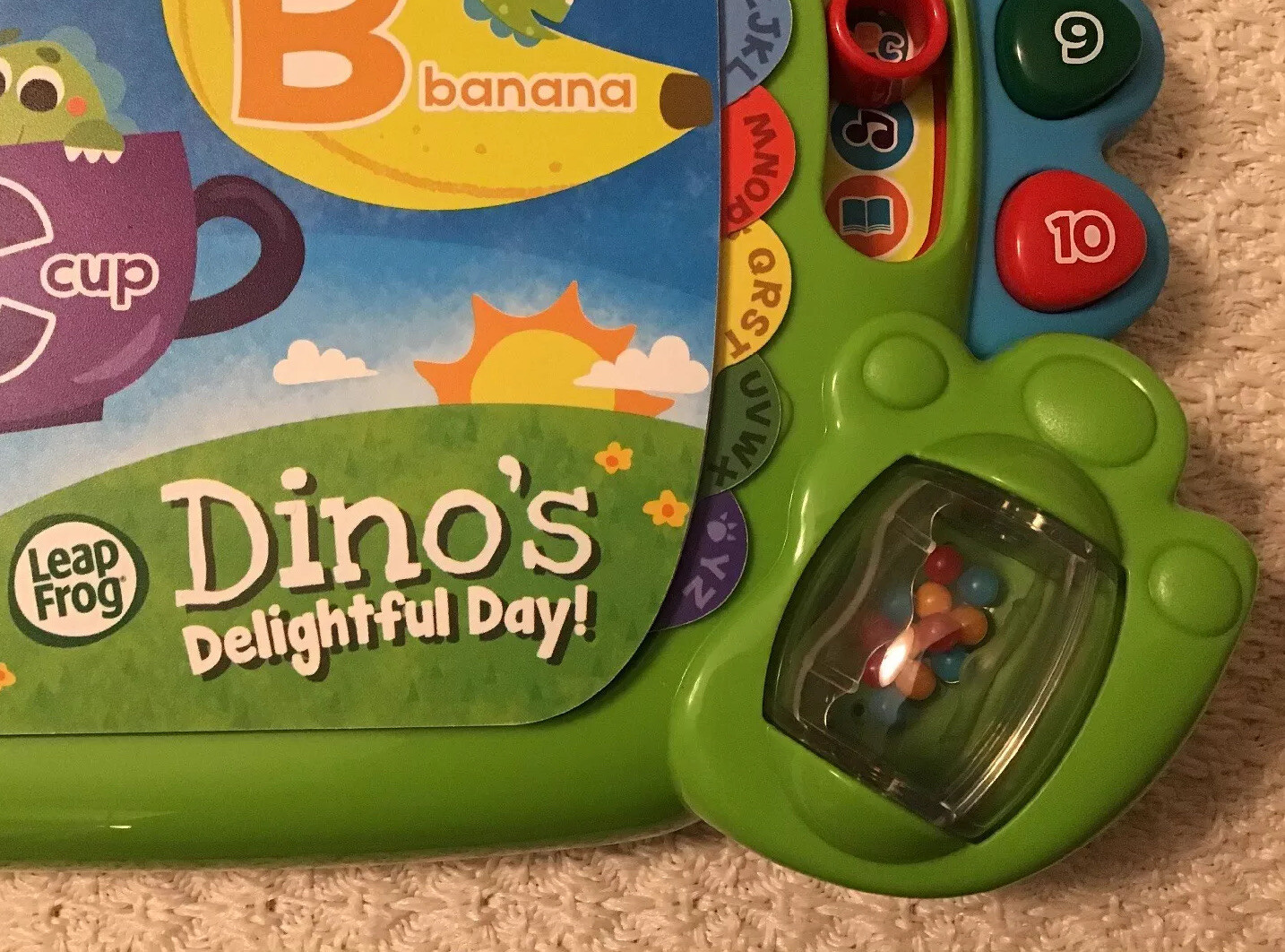 LeapFrog Dino Friends Delightful Day Book – 16 Interactive Pages, Educational