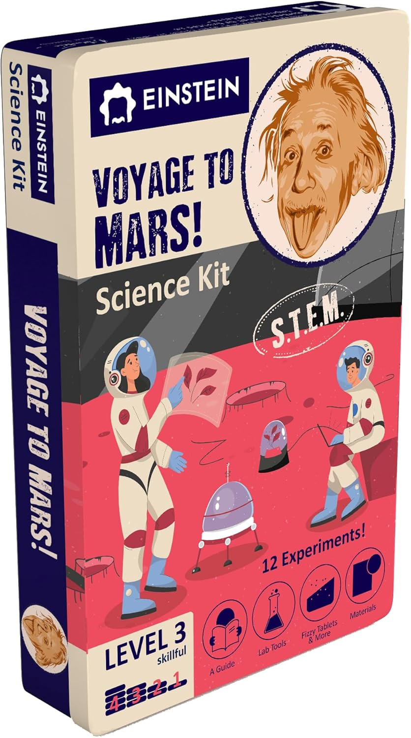 Einstein’s “Hydrophobic Sand Kit for Kids. STEM for Boys & Girls Age