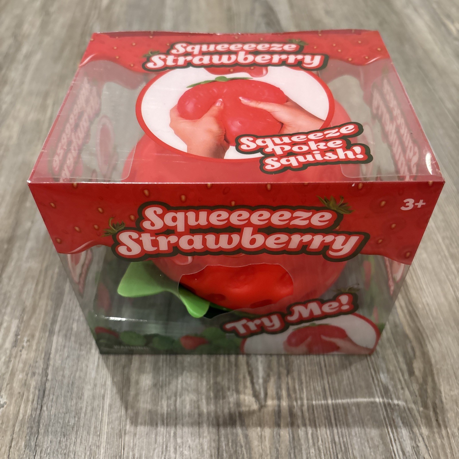 REAL VIRAL TOYMENDOUS Strawberry SunnyDays Squishy Large Stress Relief Toy NEW!