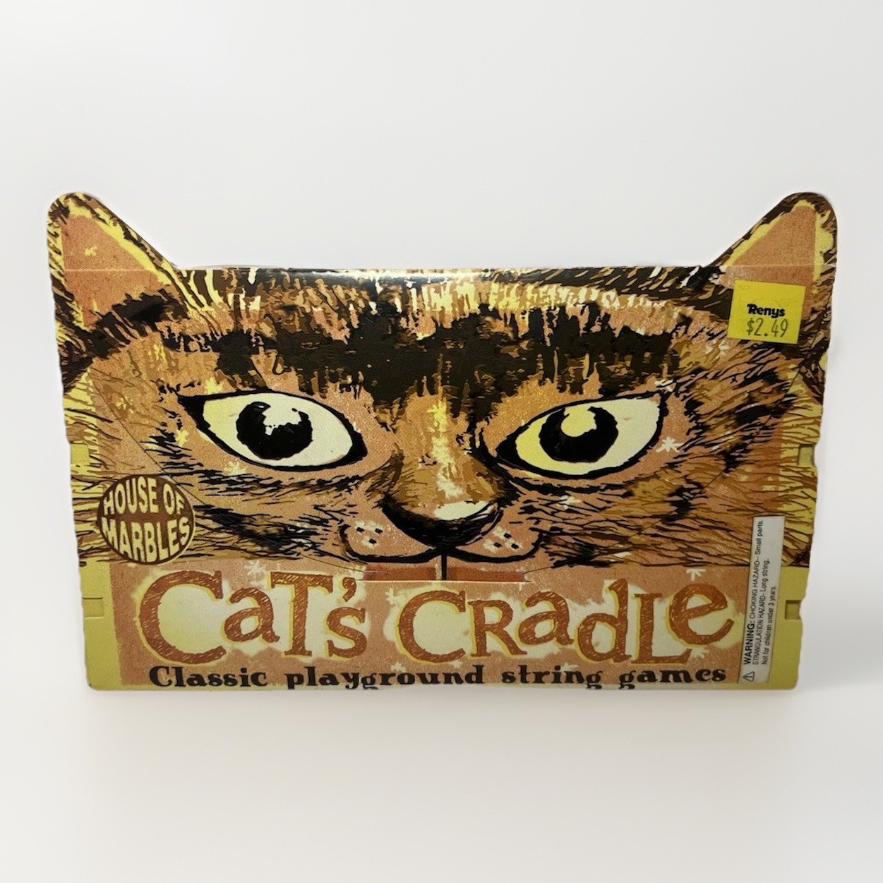 Cat’s Cradle Childhood Memories Classic Playground String Game With Directions