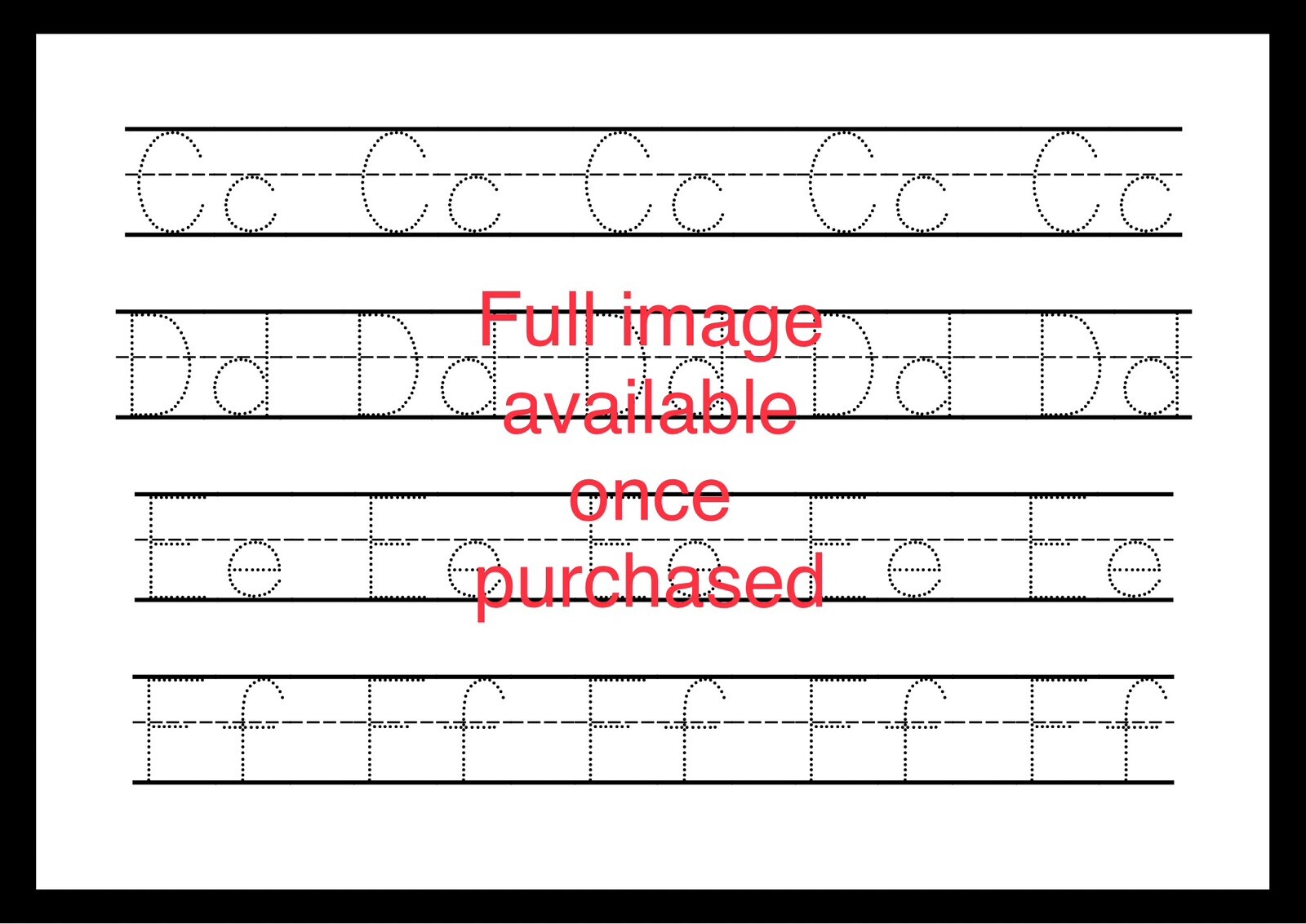 Learn English Alphabet Tracing | Digital Educational Worksheet | 7 Pages | A – Z
