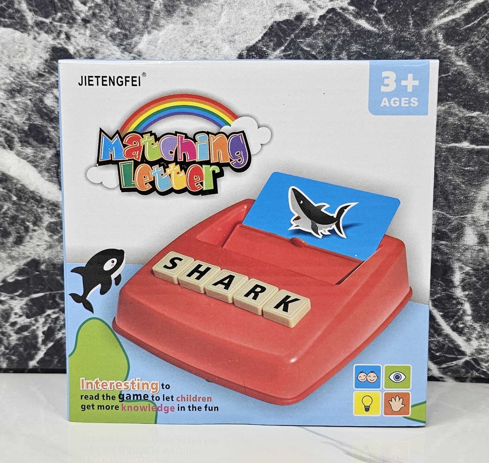 Children’s Matching Letter 3+ Game – Toy Spelling Learning Aid, Kid’s, Youth