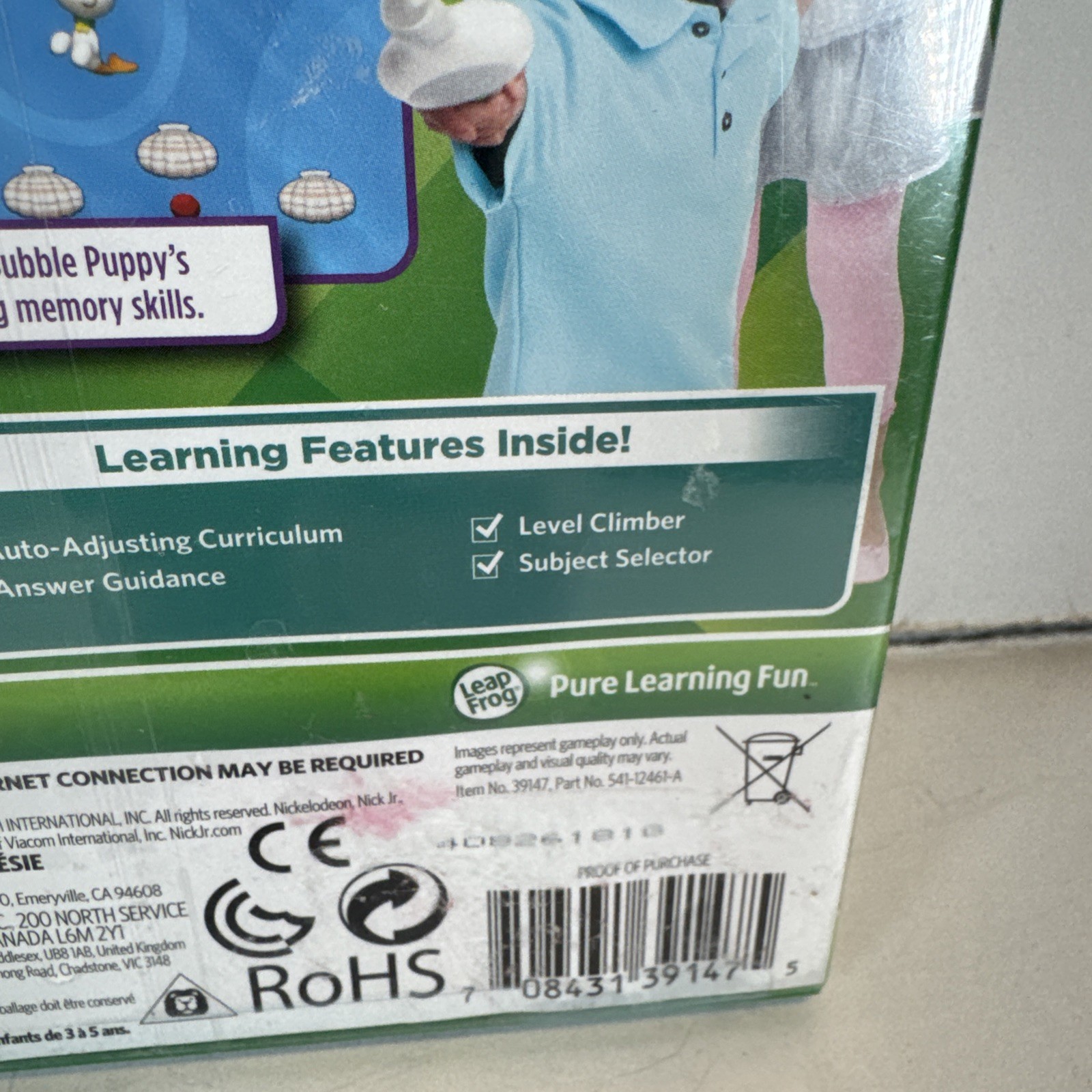 Leap Frog LeapTV Gaming: Bubble Guppies Science & Social Studies New & Sealed!