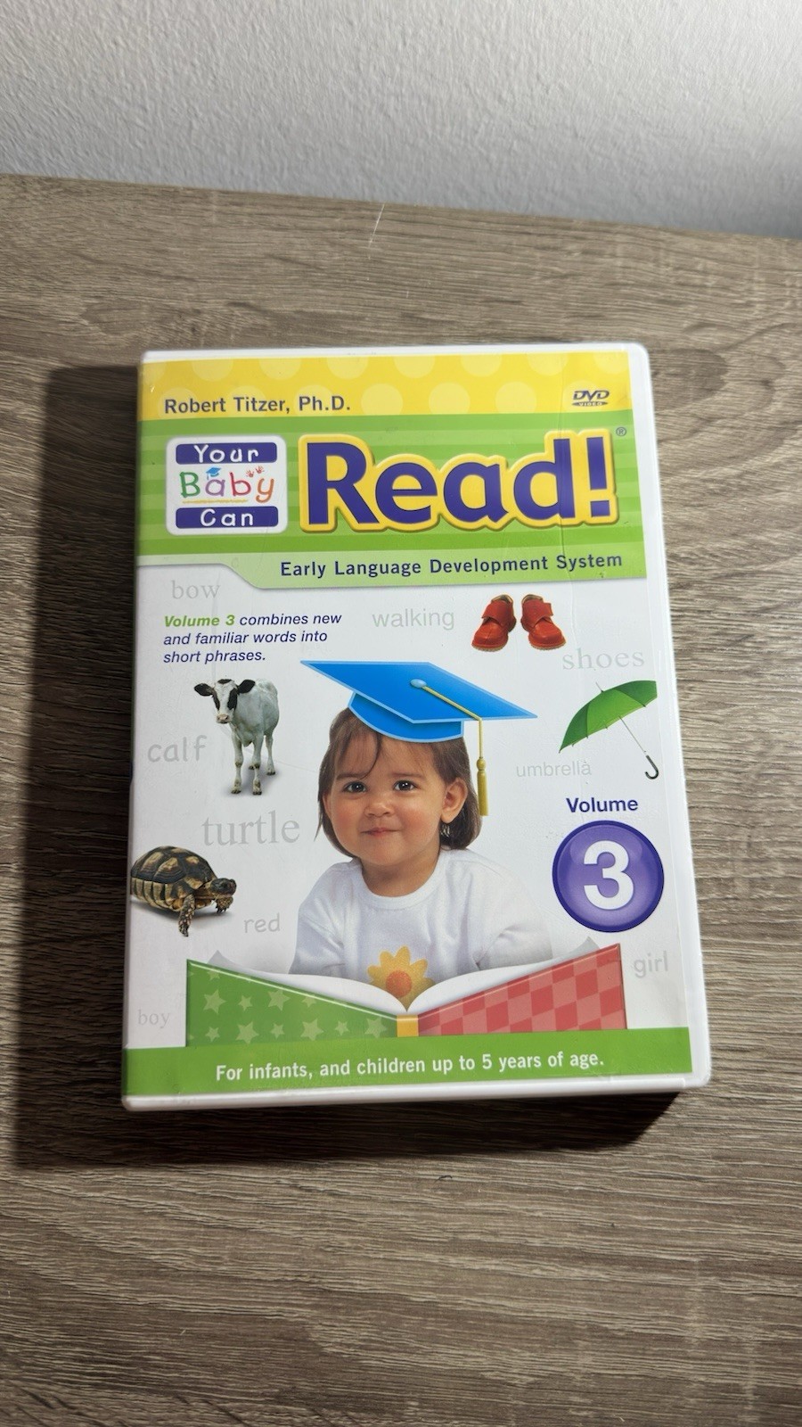 Your Baby Can Read Early Language Development System Volumes 1-3 DVD Ages 0-5