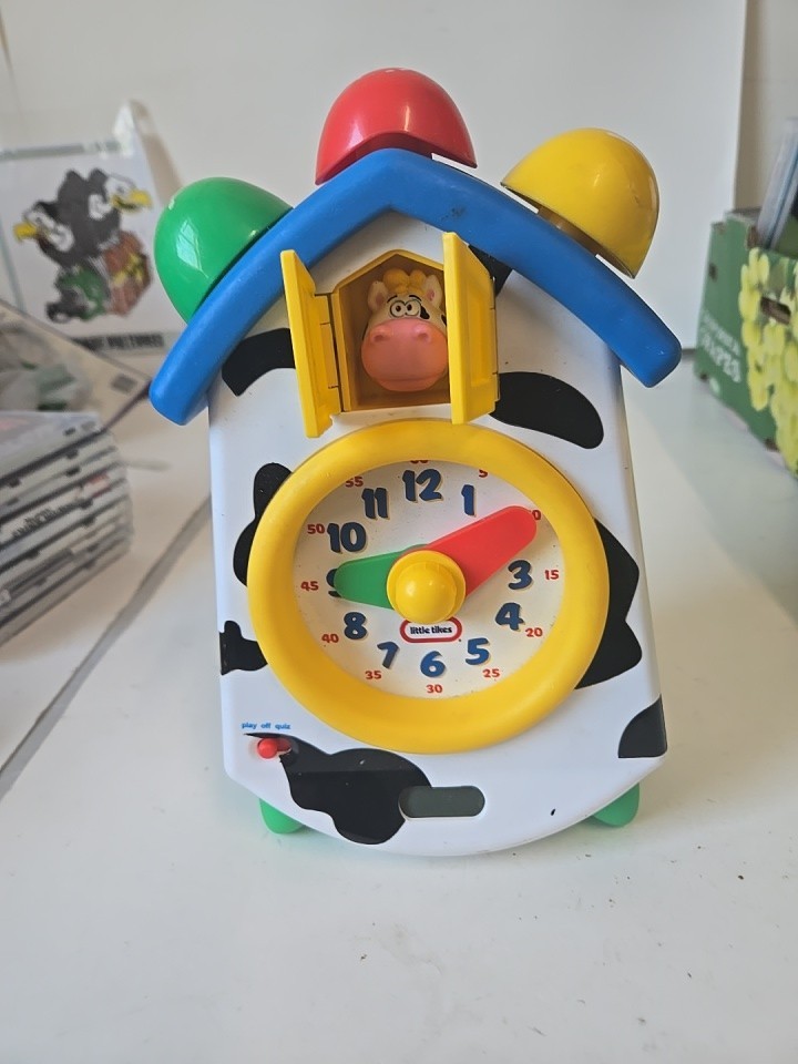 Little Tikes Clock-A-Doodle Moo Count Down Clock Educational Toy. Gm