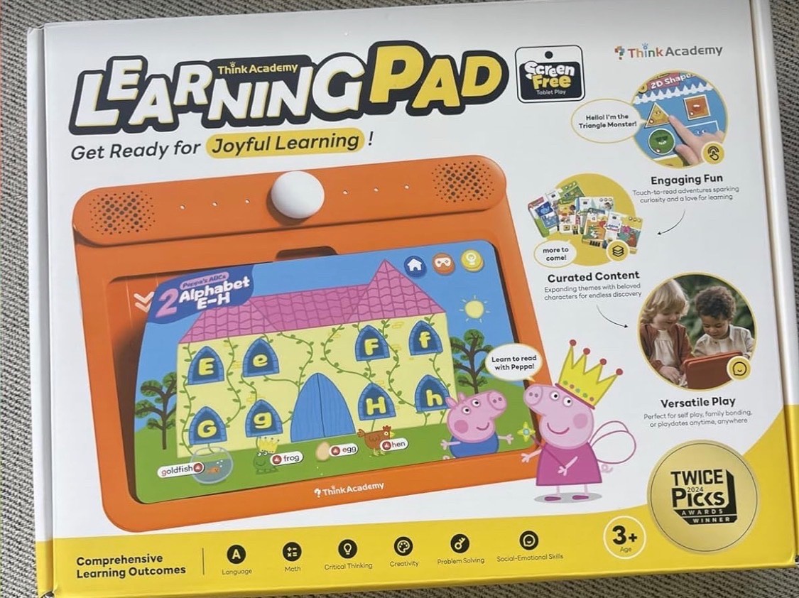 Interactive Electronic Learning Pad – Learn-to-Read for Kids 3 4 5 6 7 8 Years