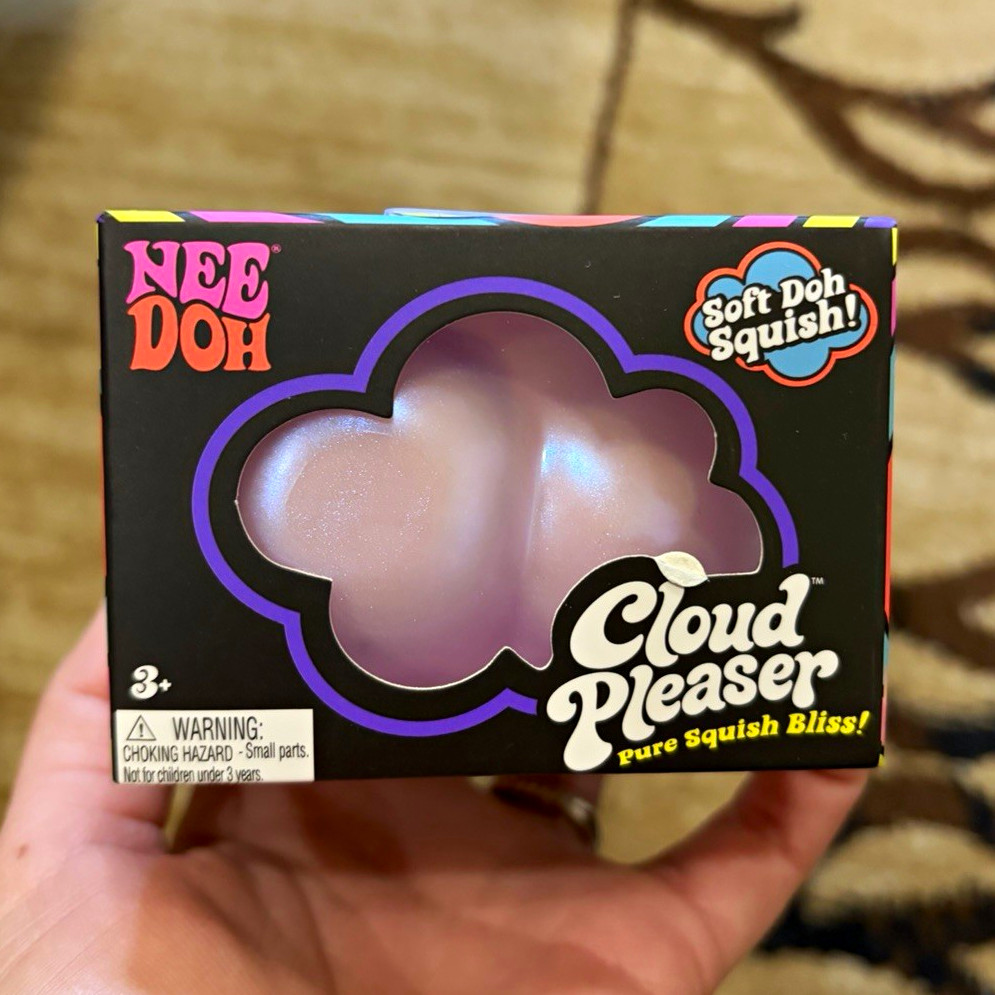 Schylling NeeDoh Cloud Pleaser Soft Doh Squish Toy Purple Ages 4+ 2026 26005NAB