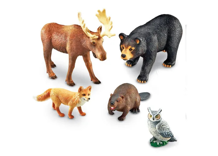 Learning Resources Jumbo Dinosaurs, Forest and Oceans Animals – Pack of 15