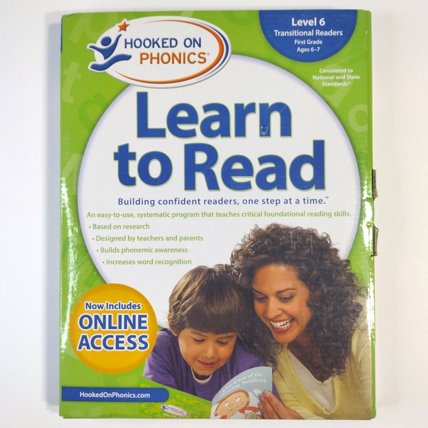 Hooked On Phonics 1st Grade Level 6 Transitional Readers Ages 6-7 COMPLETE 2017