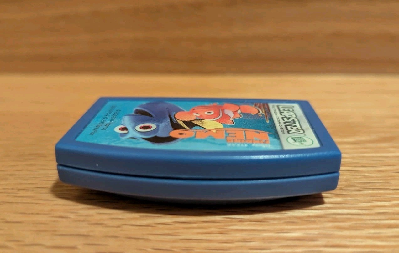 Leapfrog Leapster Disney Pixar Finding Nemo Learning Game Cartridge Excellent