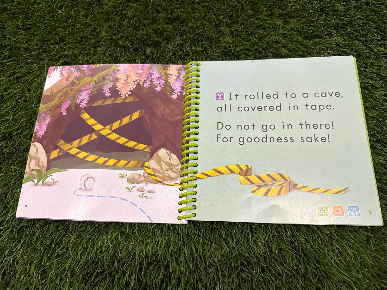 LeapFrog Leap Start Learn to Read book No. 5 — BALL ON THE RUN
