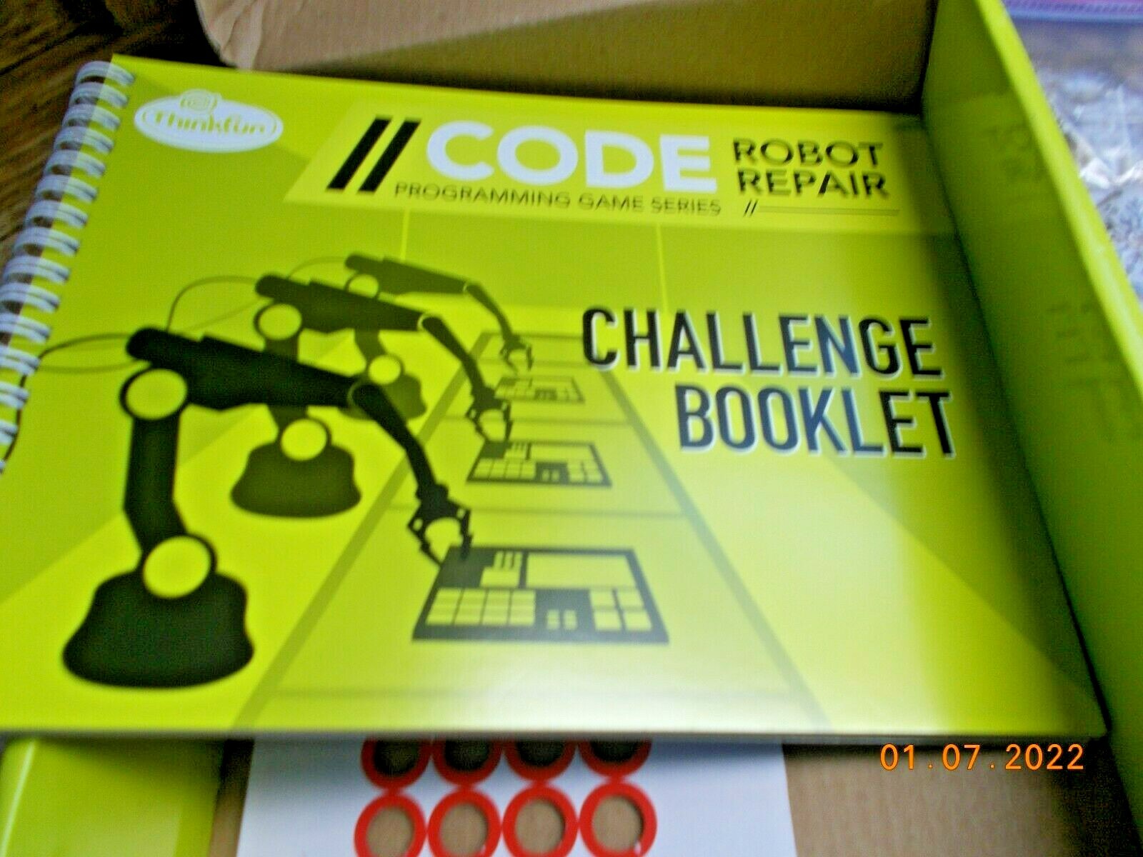 Thinkfun //Code Robot Repair Programming Game, Complete, ages 8+