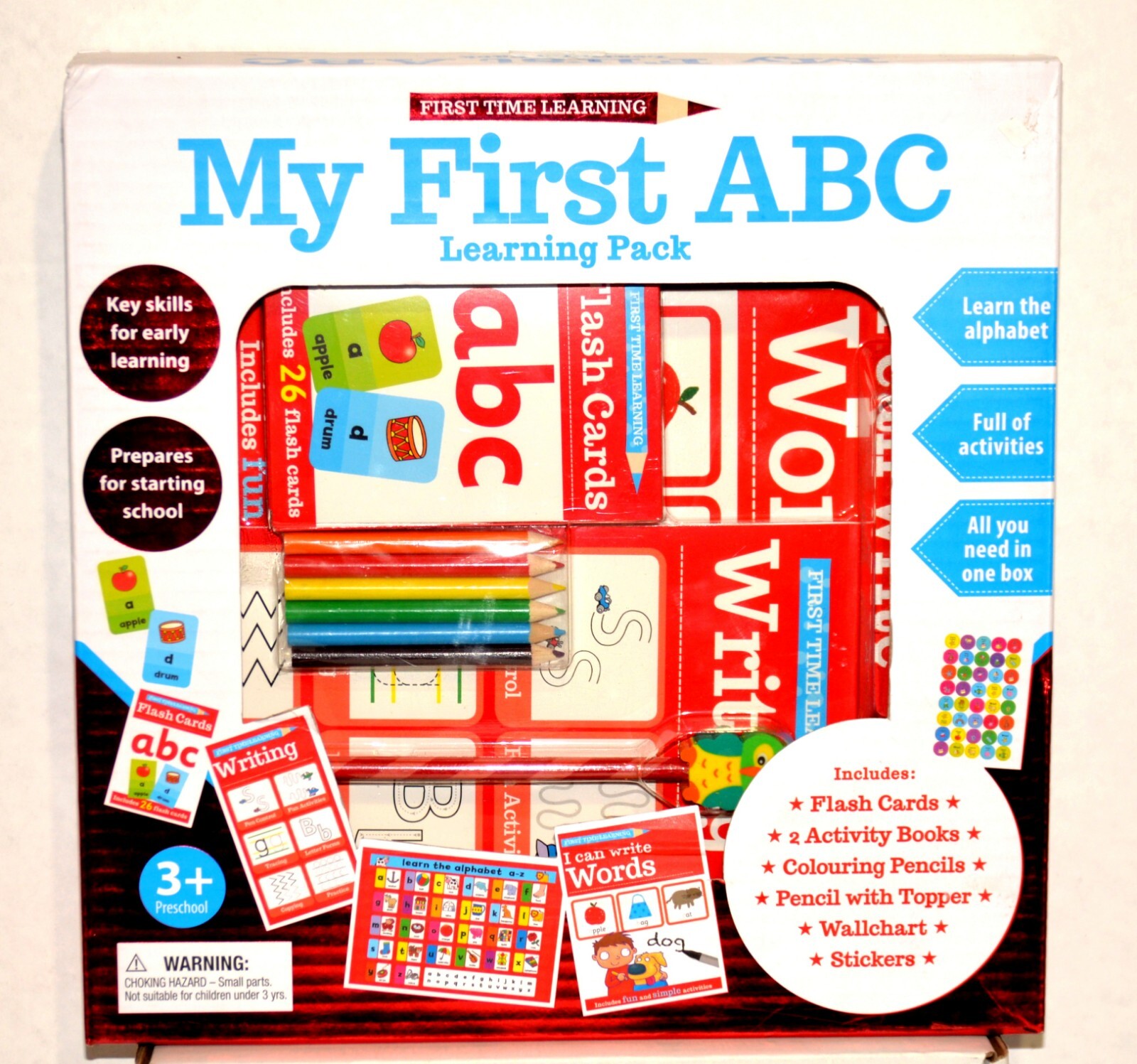 First Time Learning – My First ABC Learning Pack – 2019 – New
