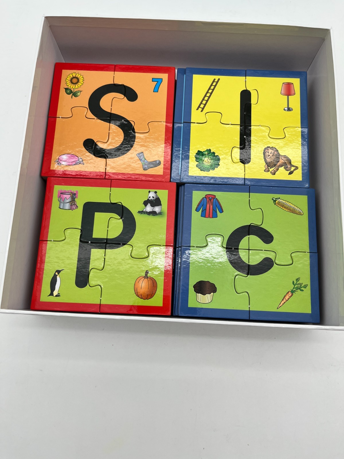 Really Good Stuff AlphaPuzzles Upper & Lowercase Alphabet Matching Puzzle Set
