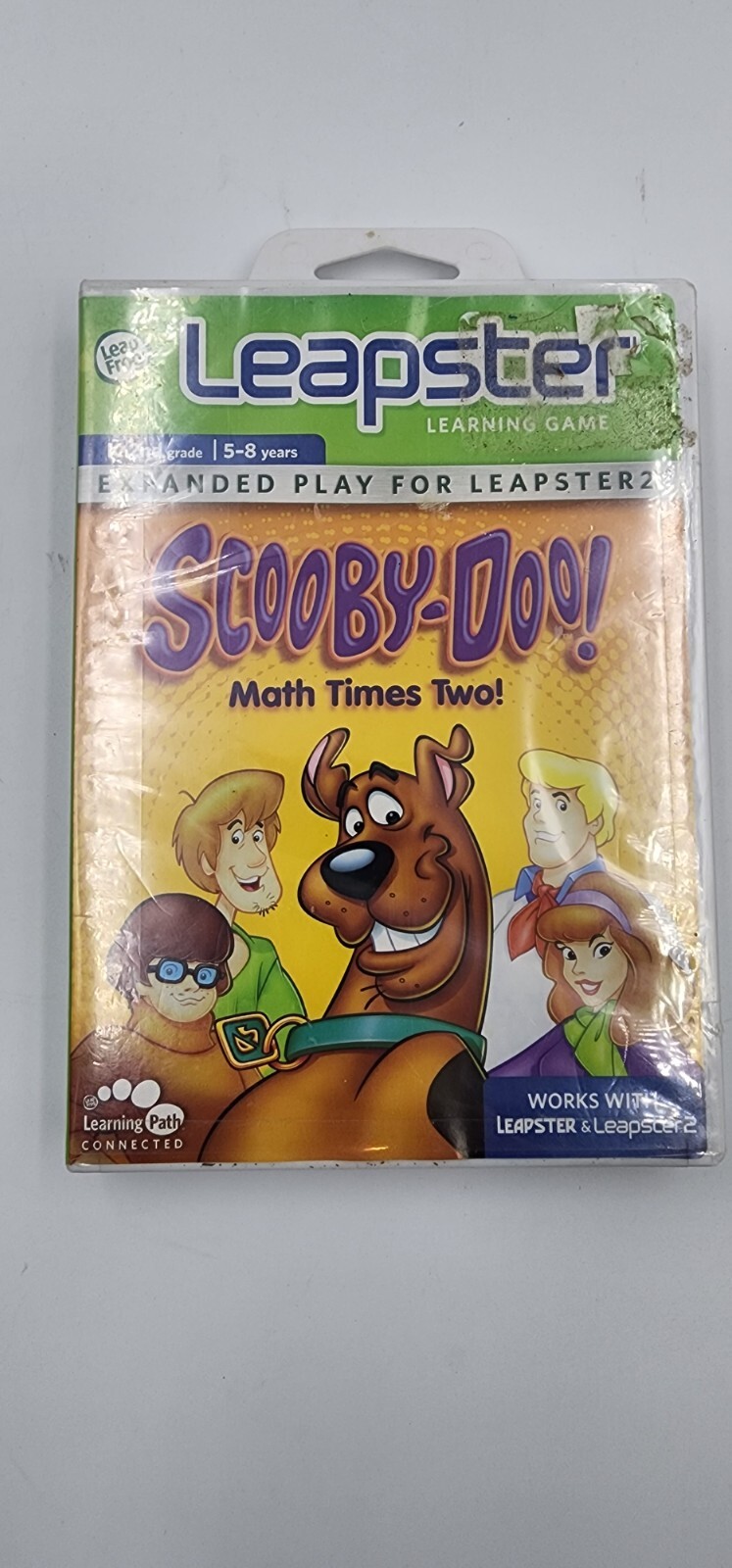 LeapFrog Leapster Learning System Cartridge – Scooby-Doo! Math Times Two!