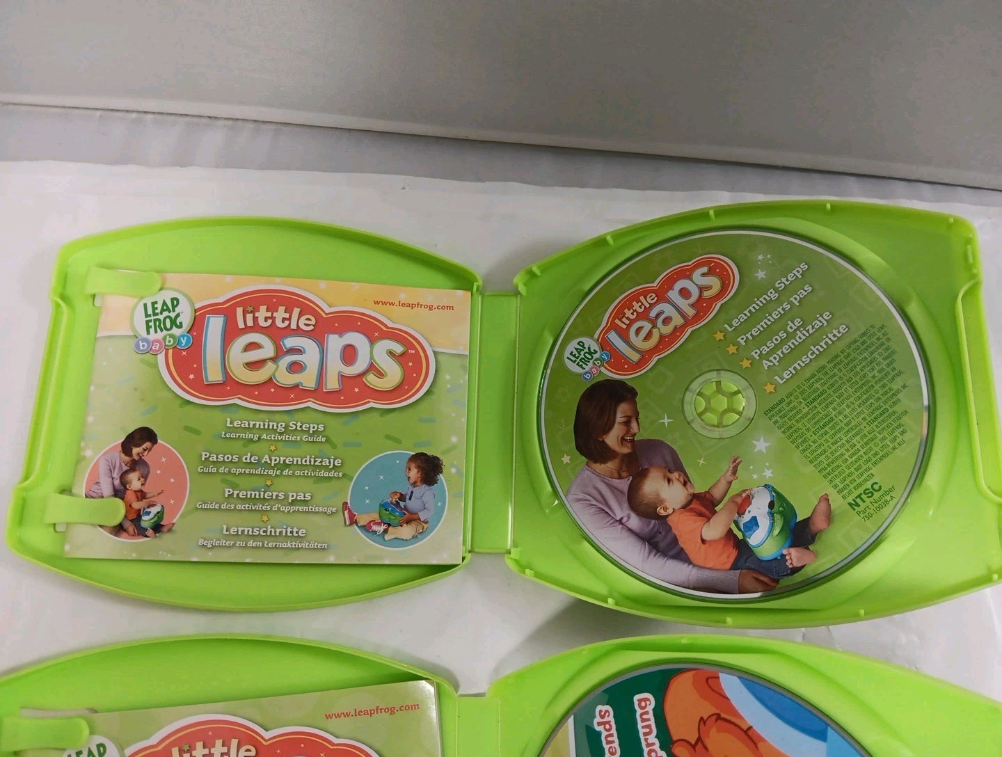 Lot of 3 Leap Frog Baby Little Leaps Play & Move Interactive Learning DVD’s