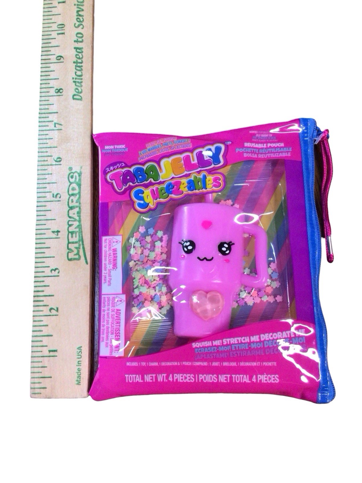 Squishy Taba Jelly Decorating Squeezeables Tumbler Squeeze Fidget Sensory Toy