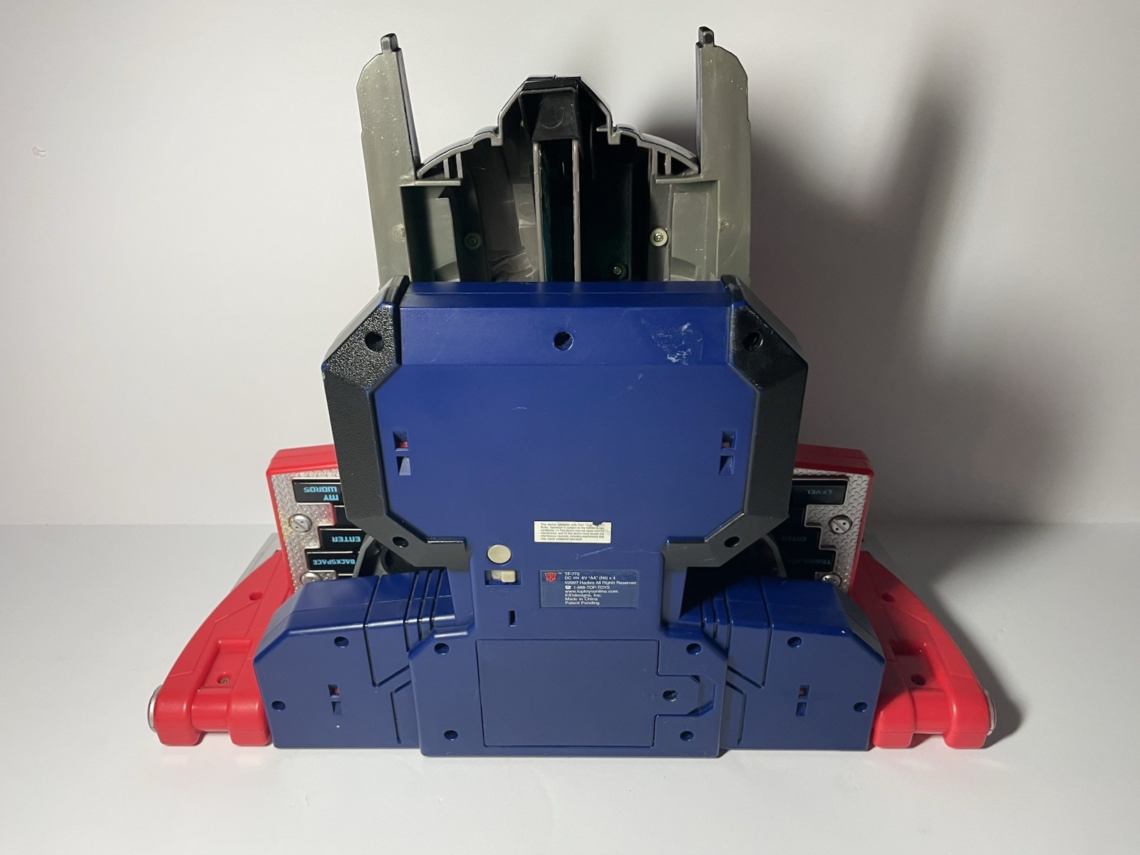 2007 Retro Transformers Optimus Prime Talking Learning Computer – Tested&Working