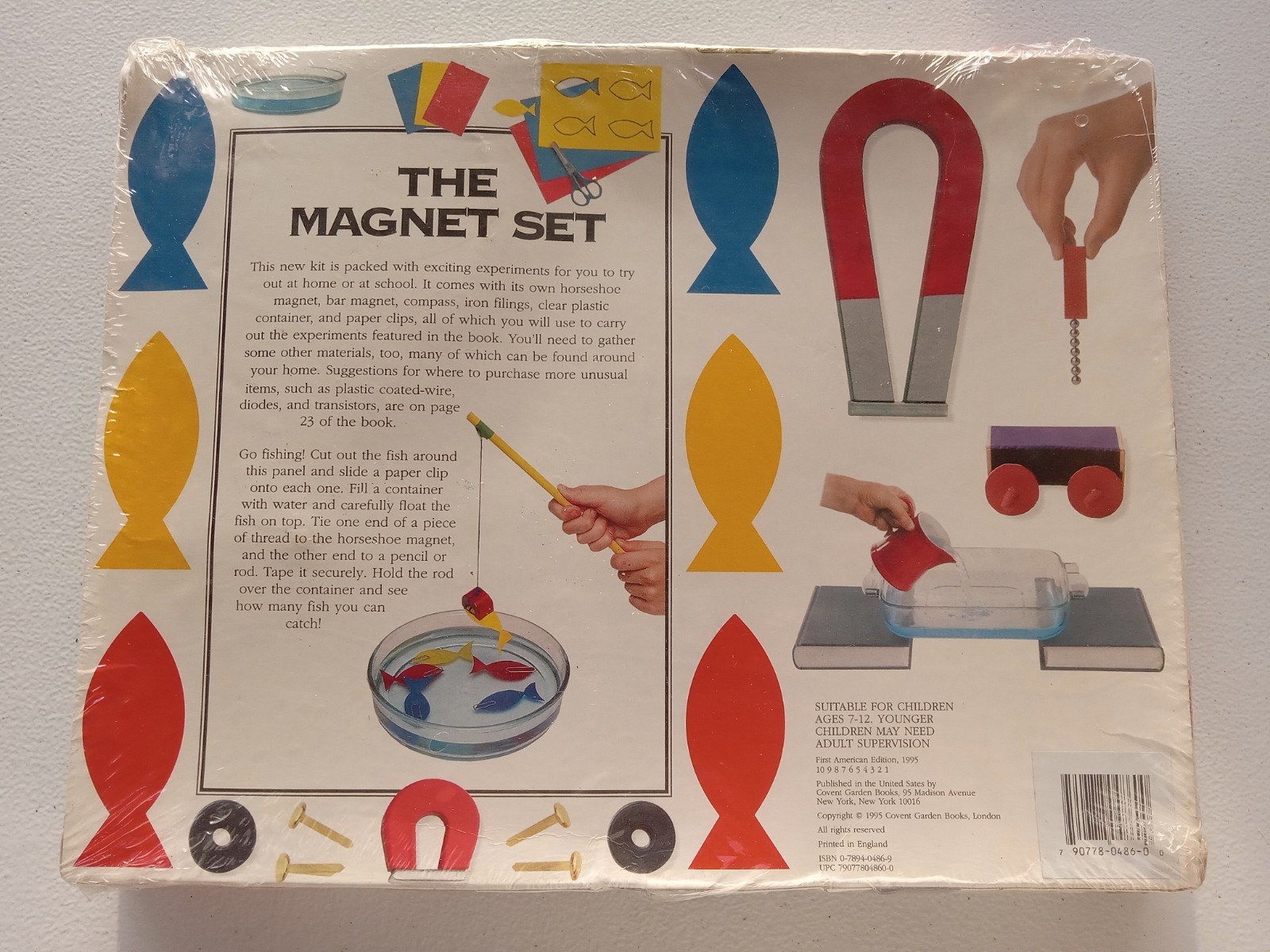 My Book Of Magnets: Magnet Experiment Set STEM 1995 Covent Garden Books